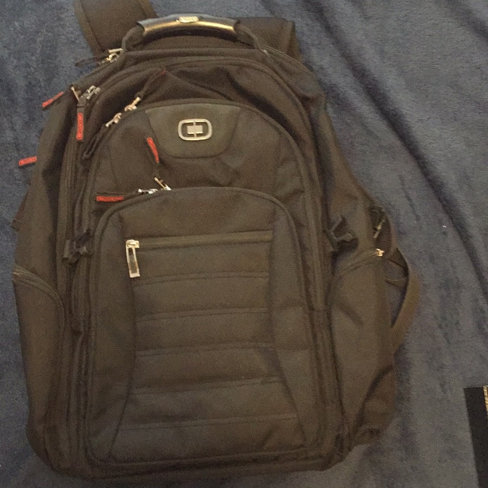 Black backpack